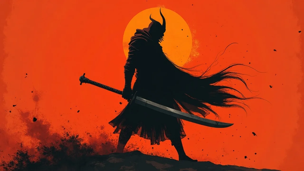 Spectateur regardant un film d'animation japonais sur un écran dans le noir