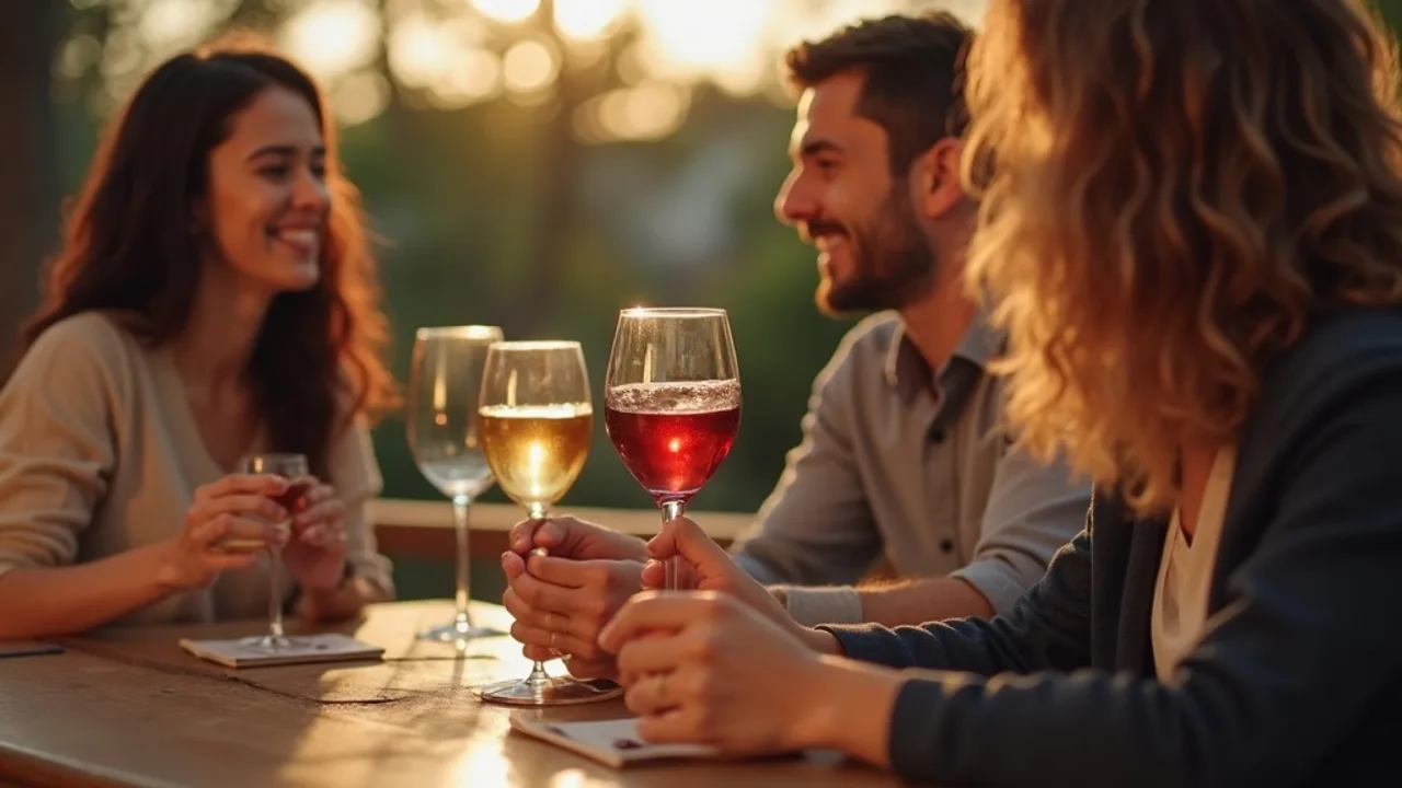 Verre vide posé sur une table