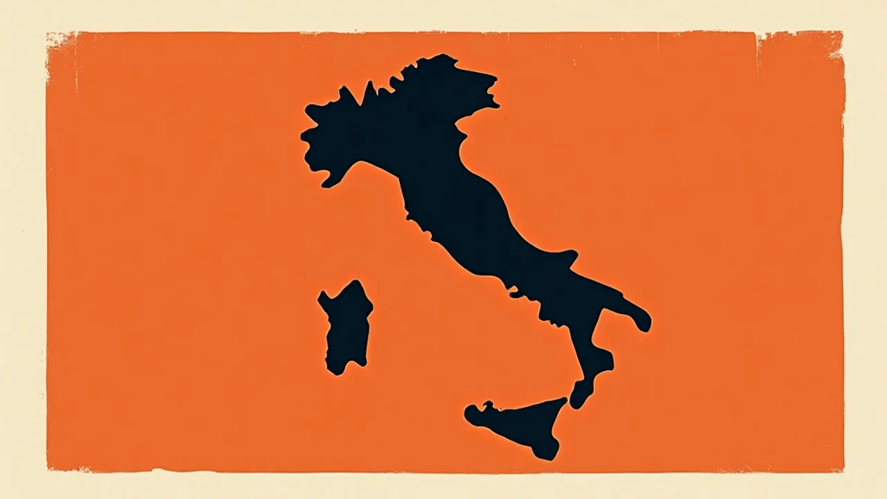 Étal de spécialités italiennes : huile d'olive, pâtes et conserves artisanales