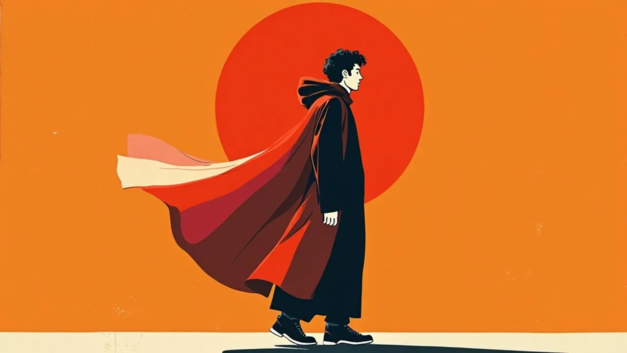 Vêtements streetwear pliés et présentés sur un présentoir