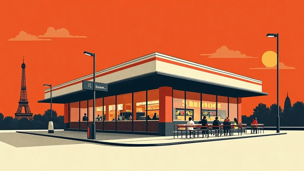 Rayons d'une épicerie asiatique remplis de snacks et boissons